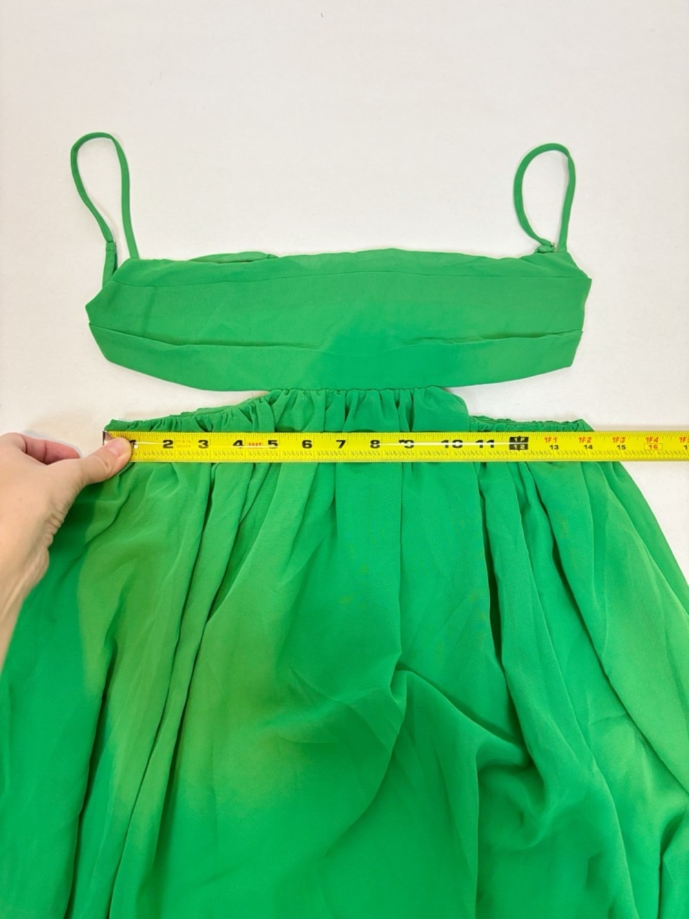 SAU LEE x REVOLVE Giselle Dress in Light Apple Green Size 2 - Picture 12 of 13